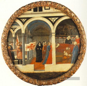  Renaissance Malerei - Platte der Geburt Berlin Tondo Christentum Quattrocento Renaissance Masaccio